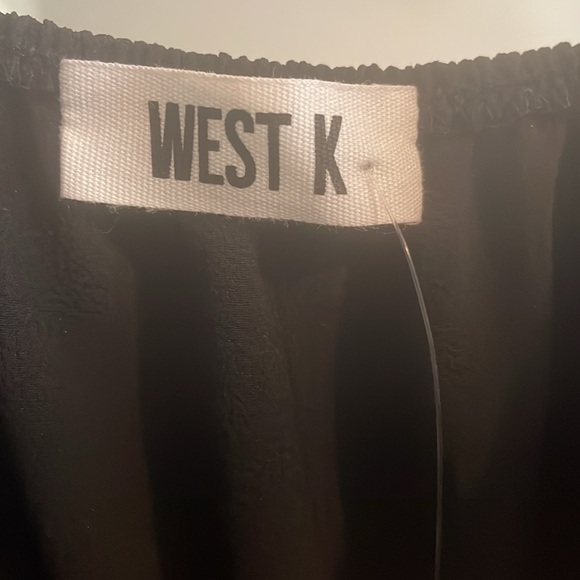 NWT. Black cocktail dress. West K Size L - Picture 3 of 10